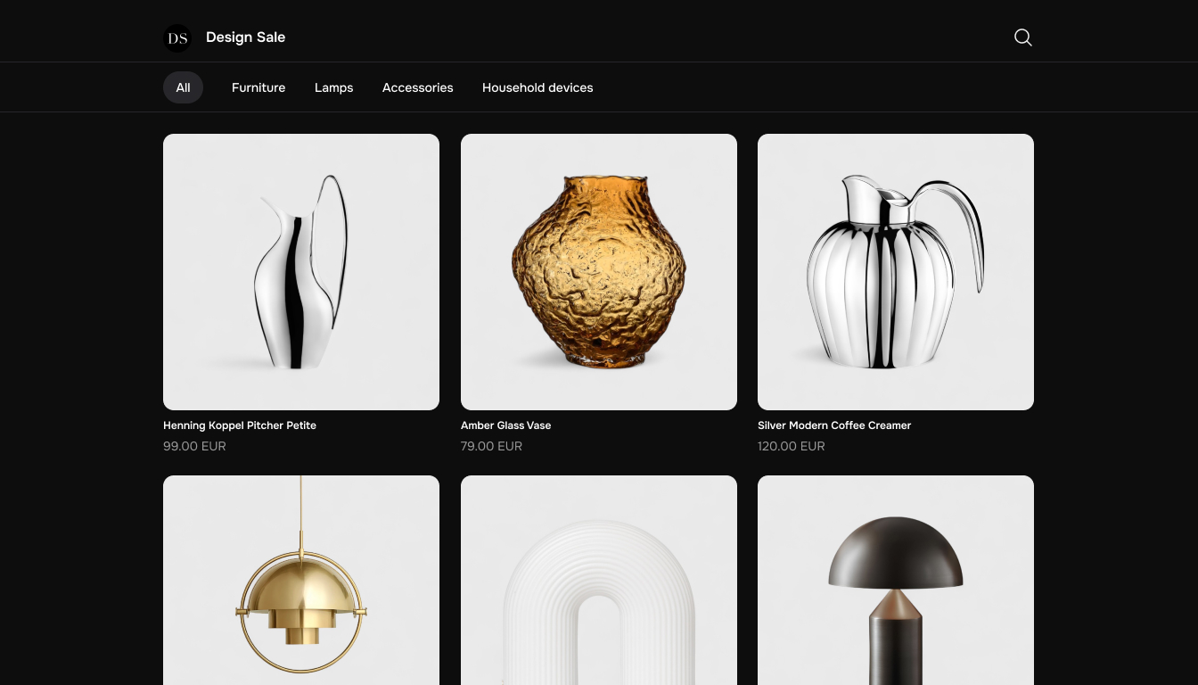 Product Catalog - Show every product with sizes, colors, and prices. No more digging through old posts to find what you sell.